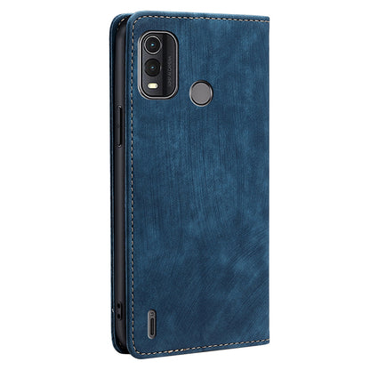 Wallet Phone Stand Case for Nokia G11 Plus 4G RFID Blocking PU Leather+TPU Cell Phone Cover