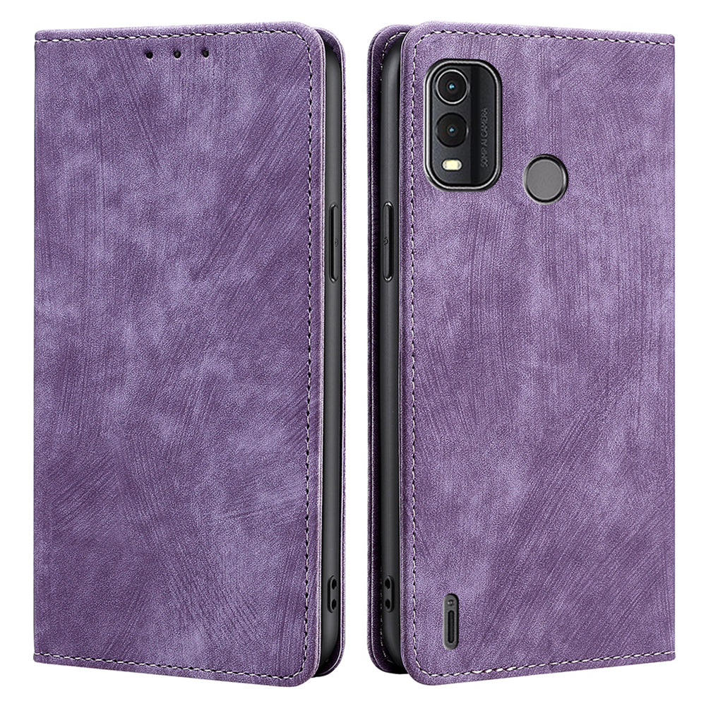 Wallet Phone Stand Case for Nokia G11 Plus 4G RFID Blocking PU Leather+TPU Cell Phone Cover