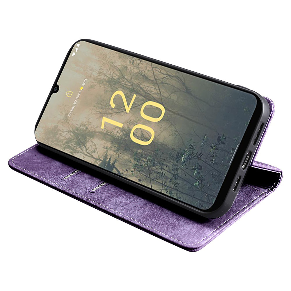 Wallet Phone Stand Case for Nokia G11 Plus 4G RFID Blocking PU Leather+TPU Cell Phone Cover