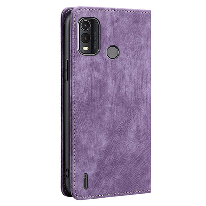 Wallet Phone Stand Case for Nokia G11 Plus 4G RFID Blocking PU Leather+TPU Cell Phone Cover