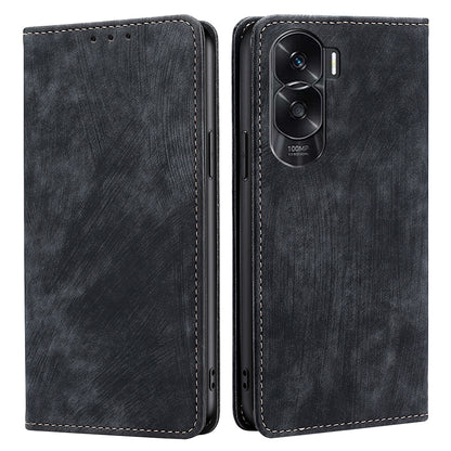 For Honor X50i 5G / 90 Lite 5G Multifunction Phone Case RFID Blocking Wallet PU Leather Stand Phone Cover