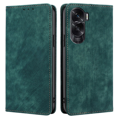 For Honor X50i 5G / 90 Lite 5G Multifunction Phone Case RFID Blocking Wallet PU Leather Stand Phone Cover