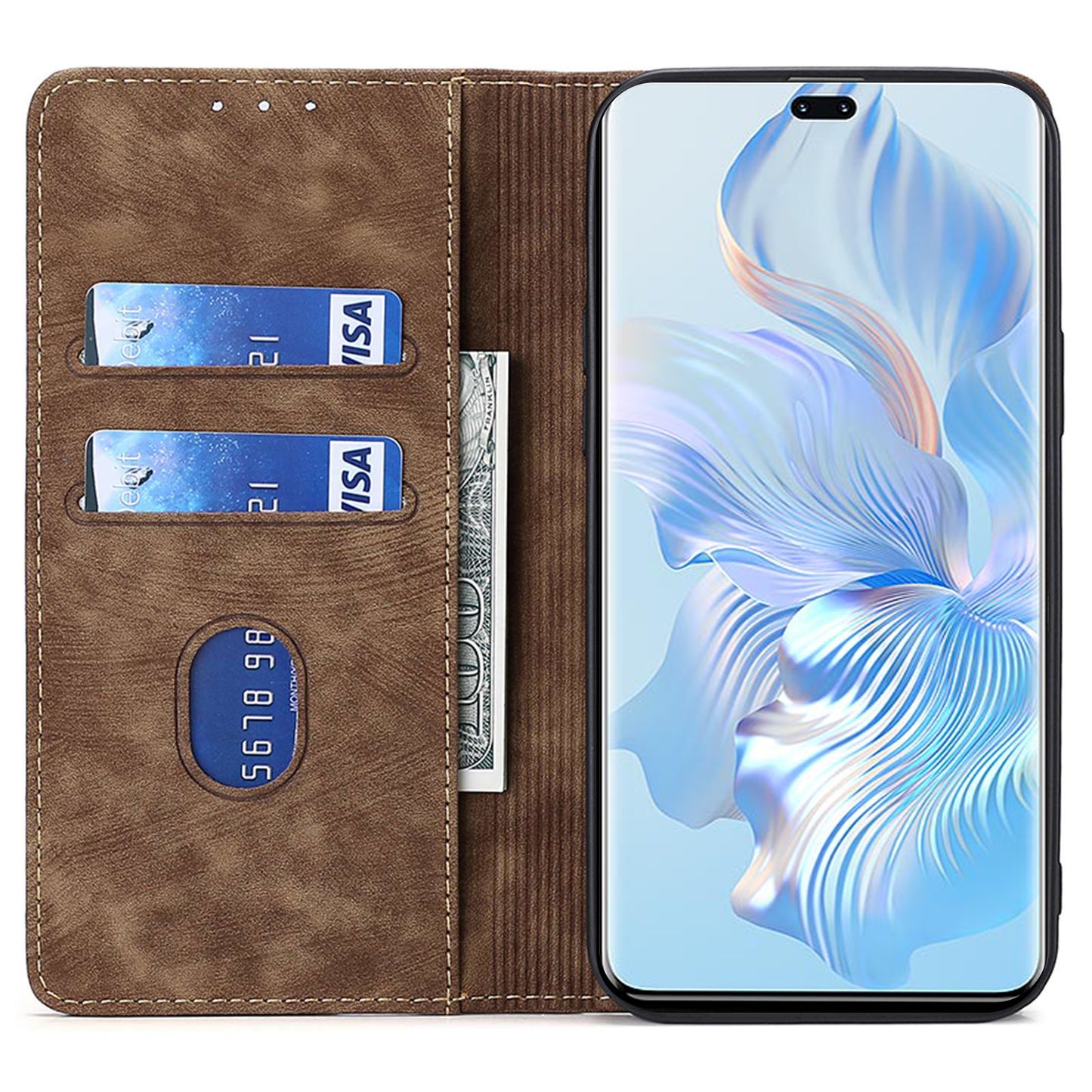 For Honor X50i 5G / 90 Lite 5G Multifunction Phone Case RFID Blocking Wallet PU Leather Stand Phone Cover