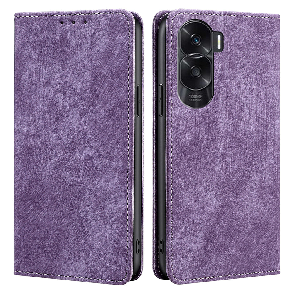 For Honor X50i 5G / 90 Lite 5G Multifunction Phone Case RFID Blocking Wallet PU Leather Stand Phone Cover