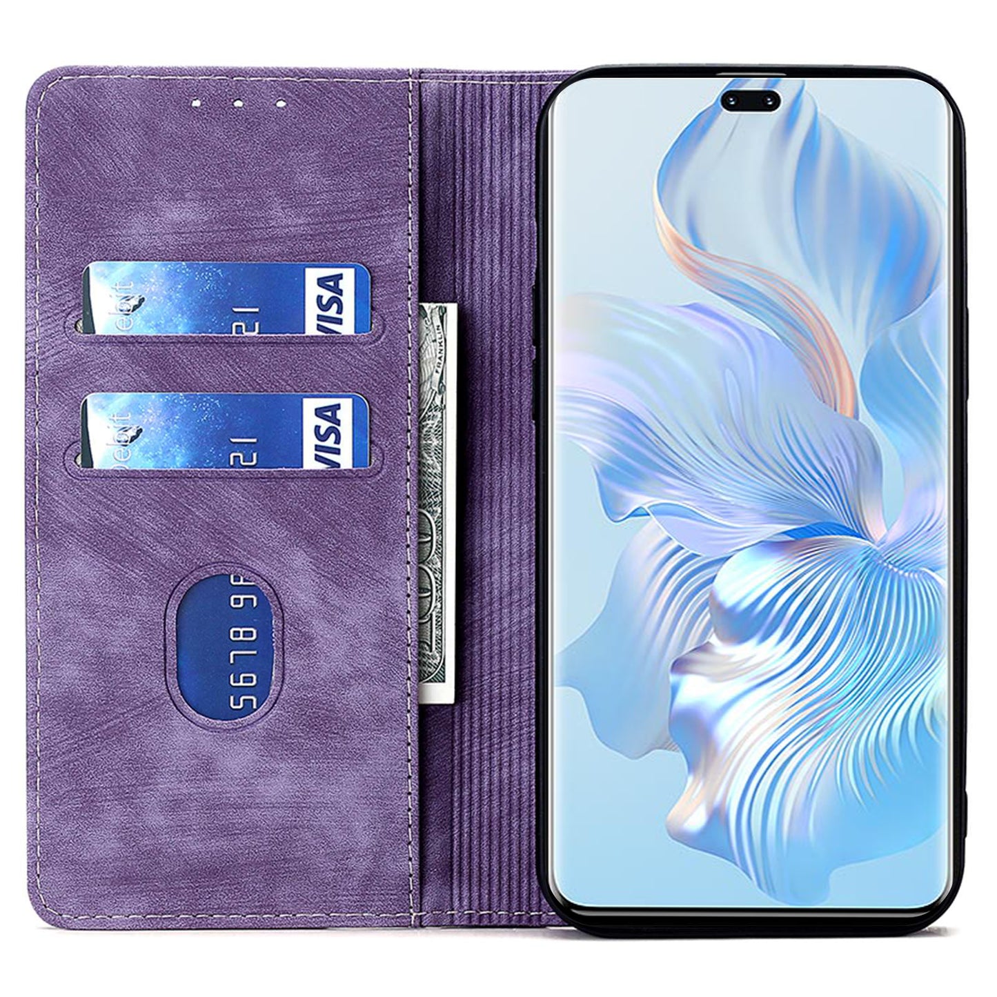 For Honor X50i 5G / 90 Lite 5G Multifunction Phone Case RFID Blocking Wallet PU Leather Stand Phone Cover