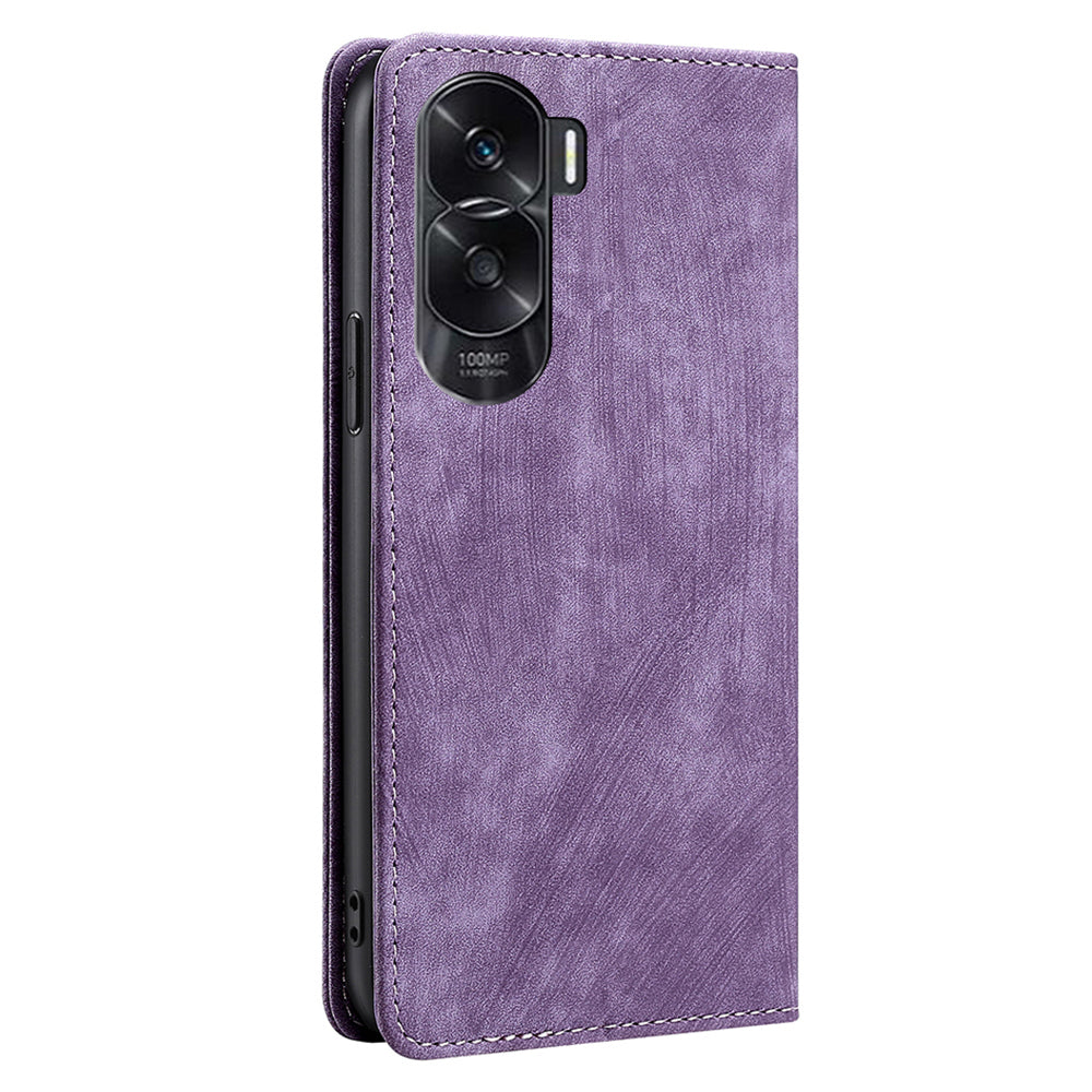 For Honor X50i 5G / 90 Lite 5G Multifunction Phone Case RFID Blocking Wallet PU Leather Stand Phone Cover