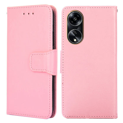 For Oppo A1 5G / A98 5G / F23 5G Wallet Stand Cover Shockproof Textured PULeather+TPU Cell Phone Case