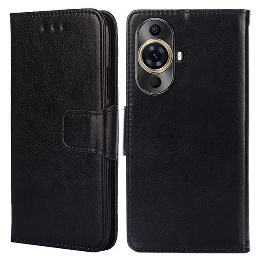 For Huawei nova 11 Pro / nova 11 Ultra Textured Leather Wallet Stand Cover Shockproof Phone Case