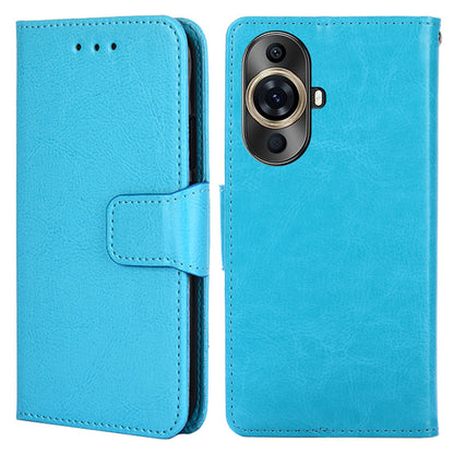 For Huawei nova 11 Pro / nova 11 Ultra Textured Leather Wallet Stand Cover Shockproof Phone Case
