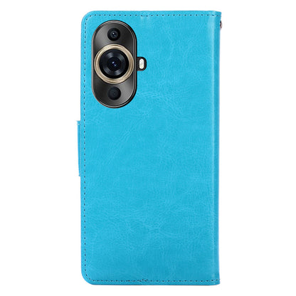 For Huawei nova 11 Pro / nova 11 Ultra Textured Leather Wallet Stand Cover Shockproof Phone Case