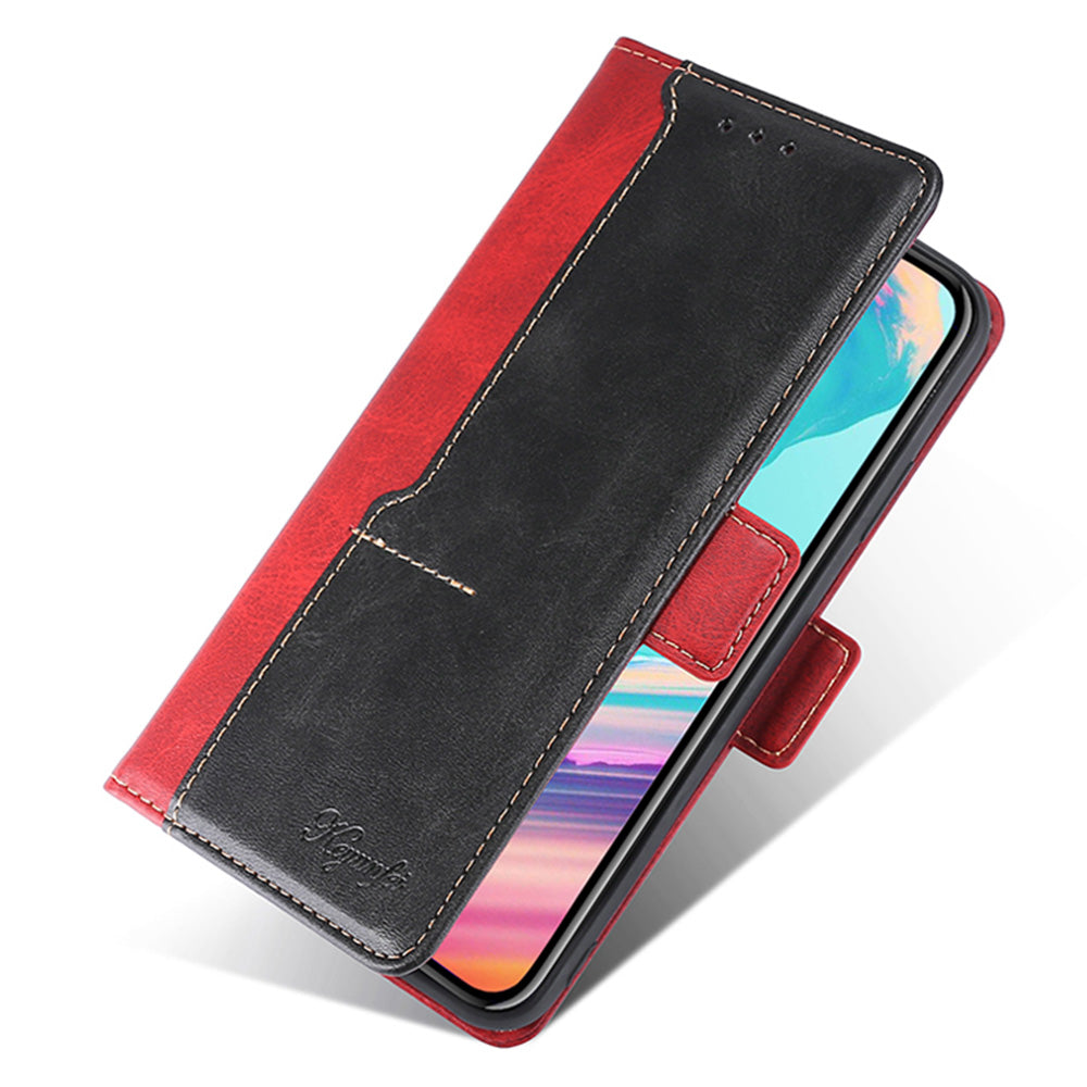 For Xiaomi 13 Ultra PU Leather Stand Cover Contrast Color Flip Wallet Phone Case