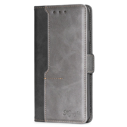 For Xiaomi 13 Ultra PU Leather Stand Cover Contrast Color Flip Wallet Phone Case