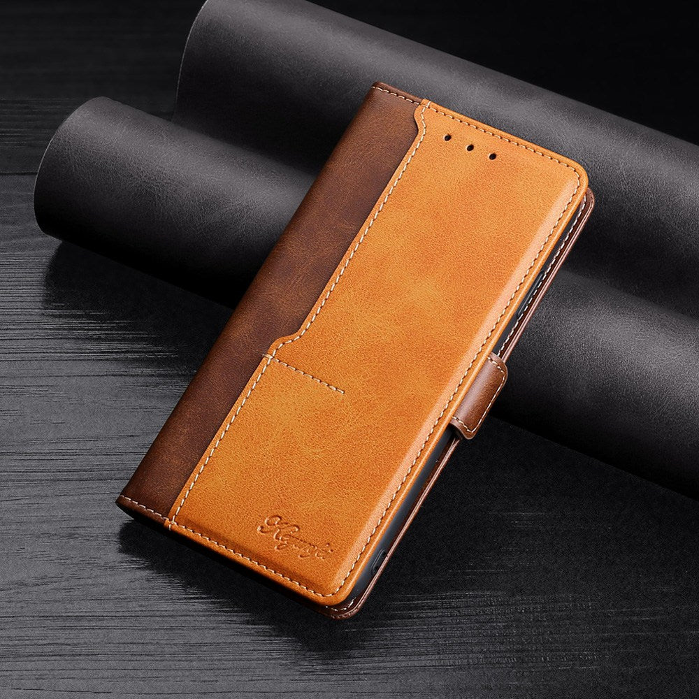 For Xiaomi 13 Ultra PU Leather Stand Cover Contrast Color Flip Wallet Phone Case