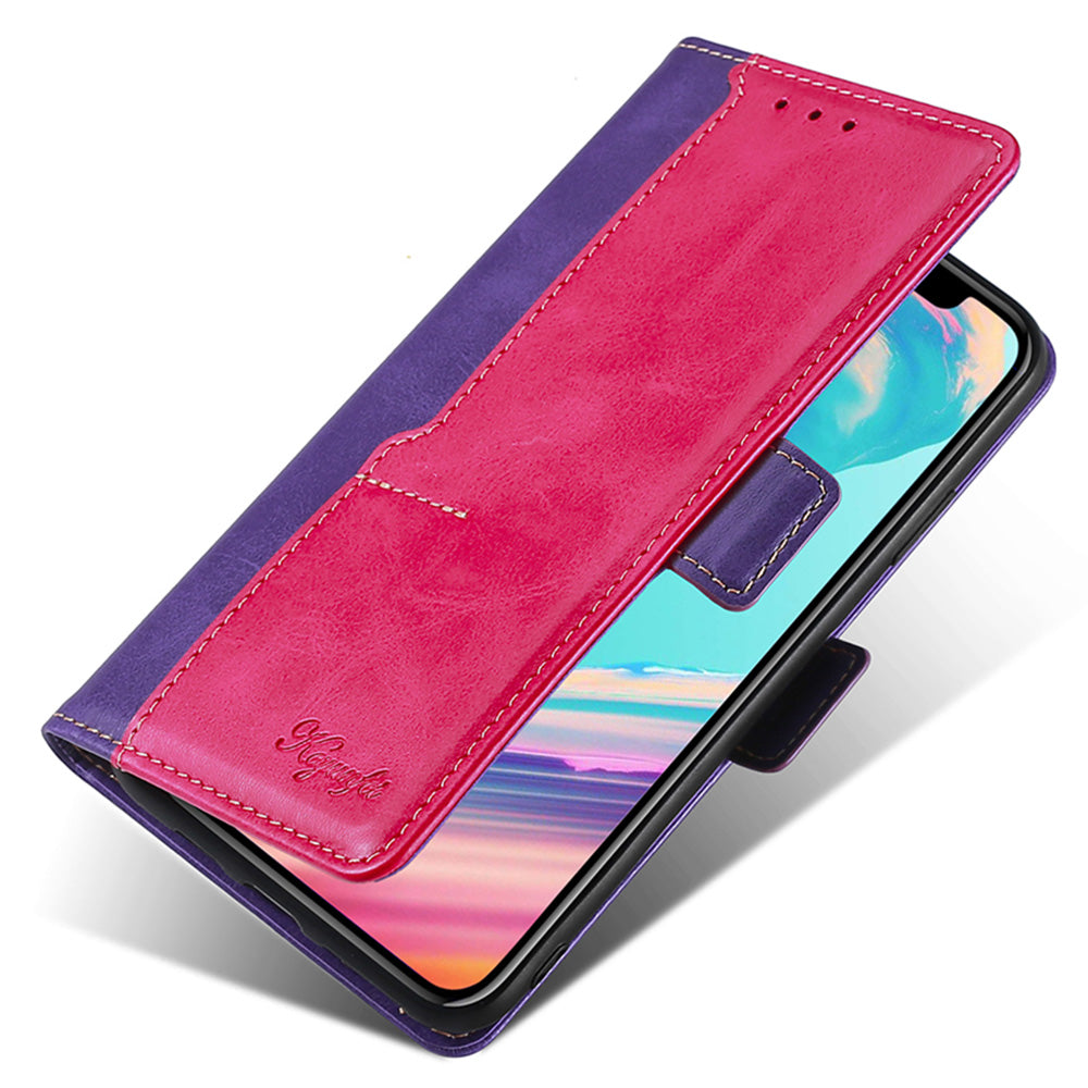 For Xiaomi 13 Ultra PU Leather Stand Cover Contrast Color Flip Wallet Phone Case
