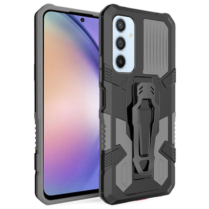 MechWarrior Project For Samsung Galaxy A54 5G Kickstand Belt Clip Cover TPU+PC Phone Case