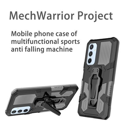 MechWarrior Project For Samsung Galaxy A54 5G Kickstand Belt Clip Cover TPU+PC Phone Case