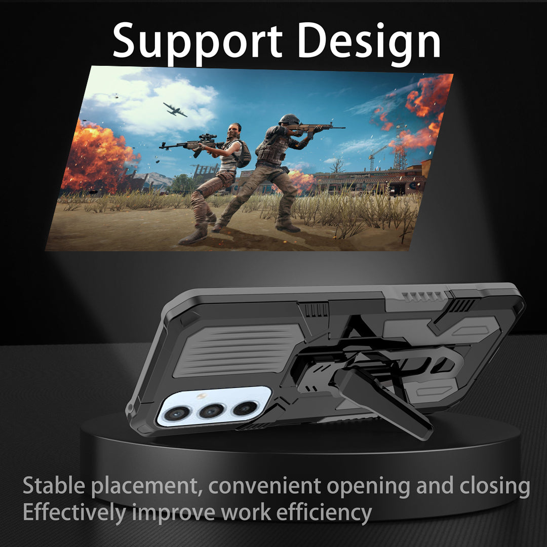 MechWarrior Project For Samsung Galaxy A54 5G Kickstand Belt Clip Cover TPU+PC Phone Case