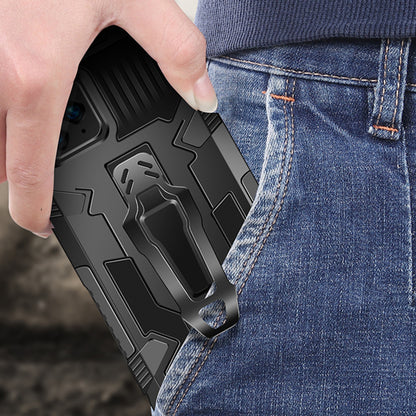 MechWarrior Project For Samsung Galaxy A54 5G Kickstand Belt Clip Cover TPU+PC Phone Case