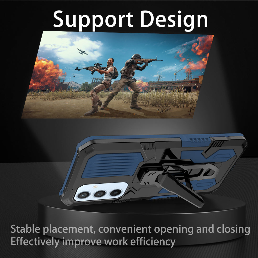 MechWarrior Project For Samsung Galaxy A54 5G Kickstand Belt Clip Cover TPU+PC Phone Case