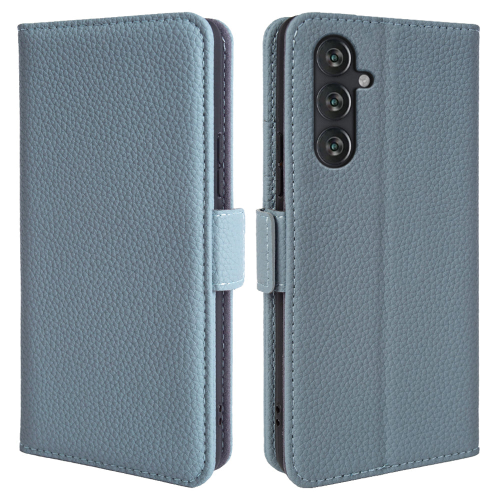 For Samsung Galaxy M13 4G Fully Wrapped Genuine Cow Leather Wallet Stand Cover Phone Flip Case