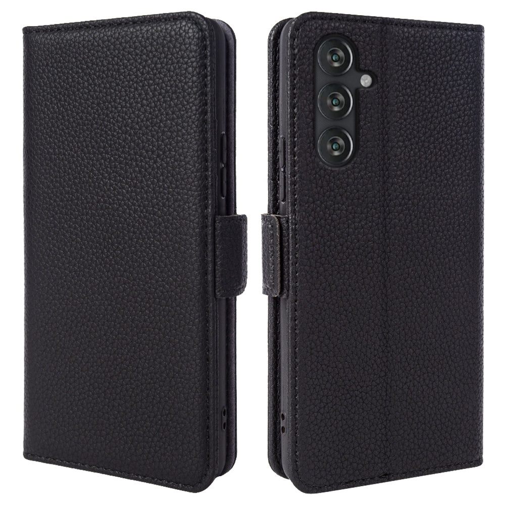 For Samsung Galaxy M13 4G Fully Wrapped Genuine Cow Leather Wallet Stand Cover Phone Flip Case
