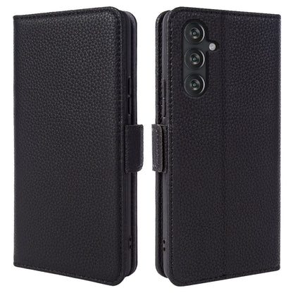 For Samsung Galaxy M13 4G Fully Wrapped Genuine Cow Leather Wallet Stand Cover Phone Flip Case