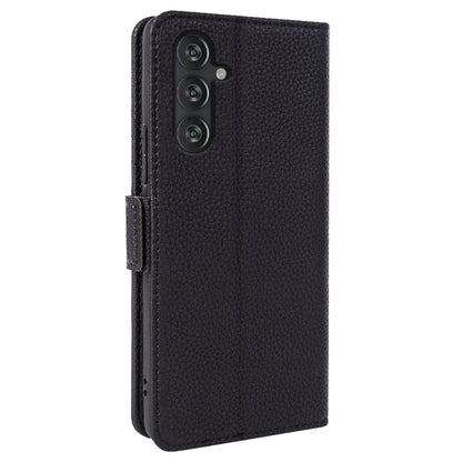 For Samsung Galaxy M13 4G Fully Wrapped Genuine Cow Leather Wallet Stand Cover Phone Flip Case