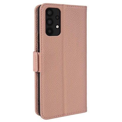 For Samsung Galaxy A32 4G (EU Version) Genuine Cow Leather Wallet Stand Cover Phone Protector Flip Case