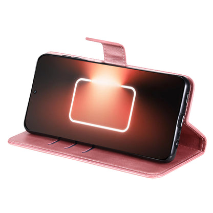 For Realme GT Neo 5 5G / GT3 5G PU Leather Phone Case Calf Texture Zipper Pocket Stand Shell Wallet Phone Cover