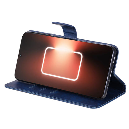 For Realme GT Neo 5 5G / GT3 5G PU Leather Phone Case Calf Texture Zipper Pocket Stand Shell Wallet Phone Cover