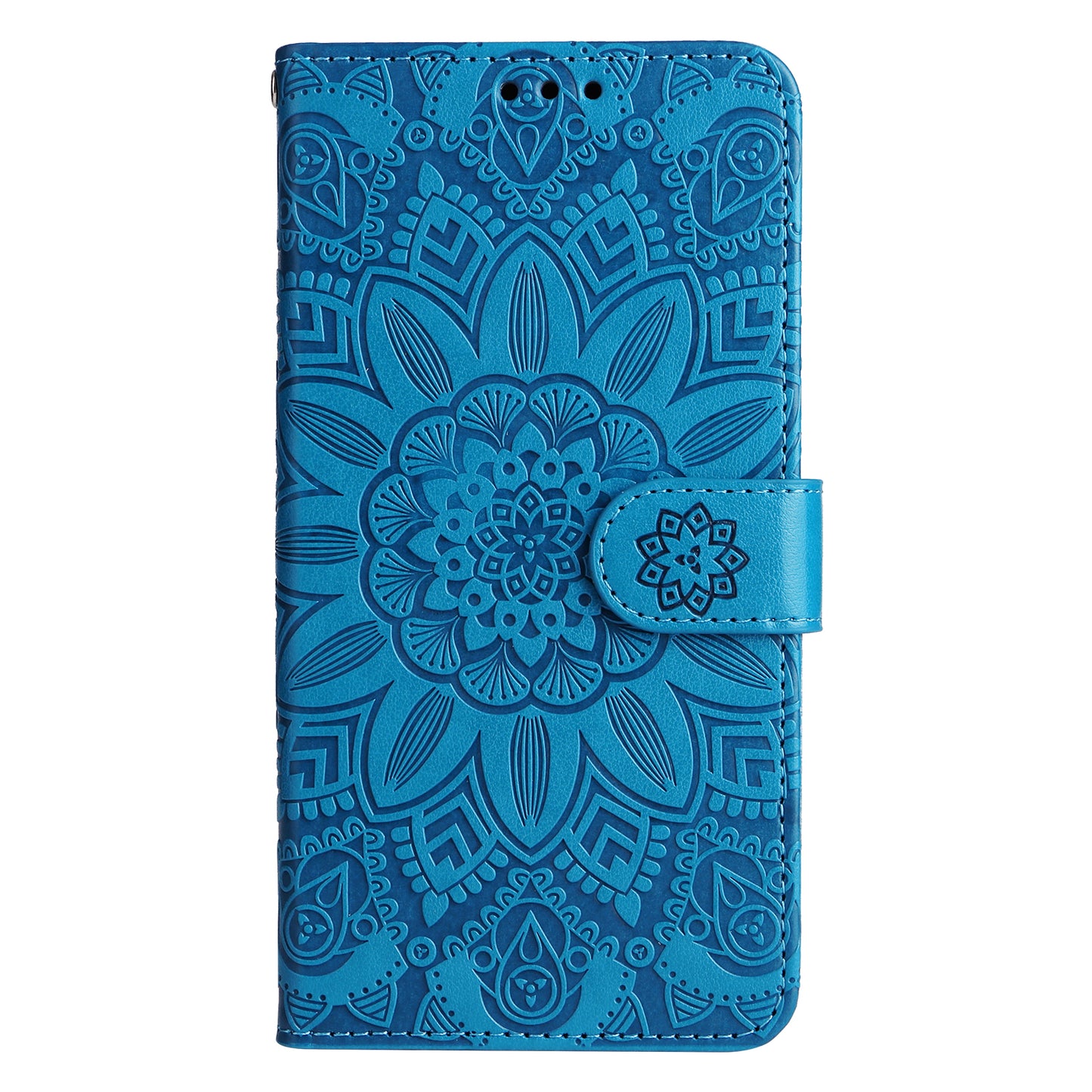For Oppo Find X6 Pro PU Leather Wallet Protective Cover Sunflower Imprinted Phone Flip Stand Case