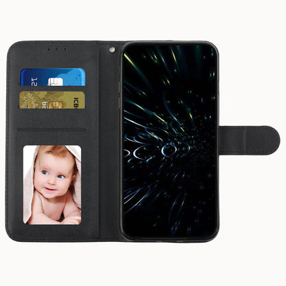 For Infinix Hot 30i Wallet Stand Phone Case Shockproof PU Leather Cell Phone Cover