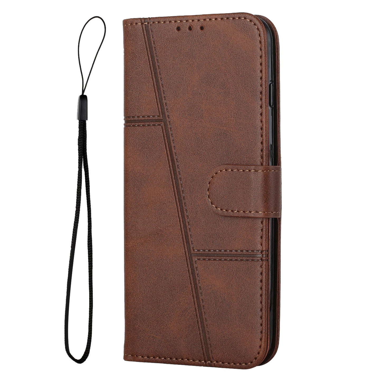 For Infinix Hot 30i Wallet Stand Phone Case Shockproof PU Leather Cell Phone Cover