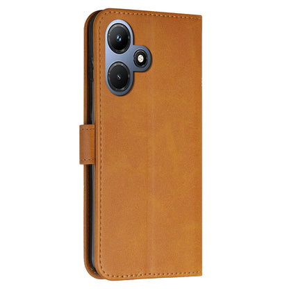 For Infinix Hot 30i Wallet Stand Phone Case Shockproof PU Leather Cell Phone Cover
