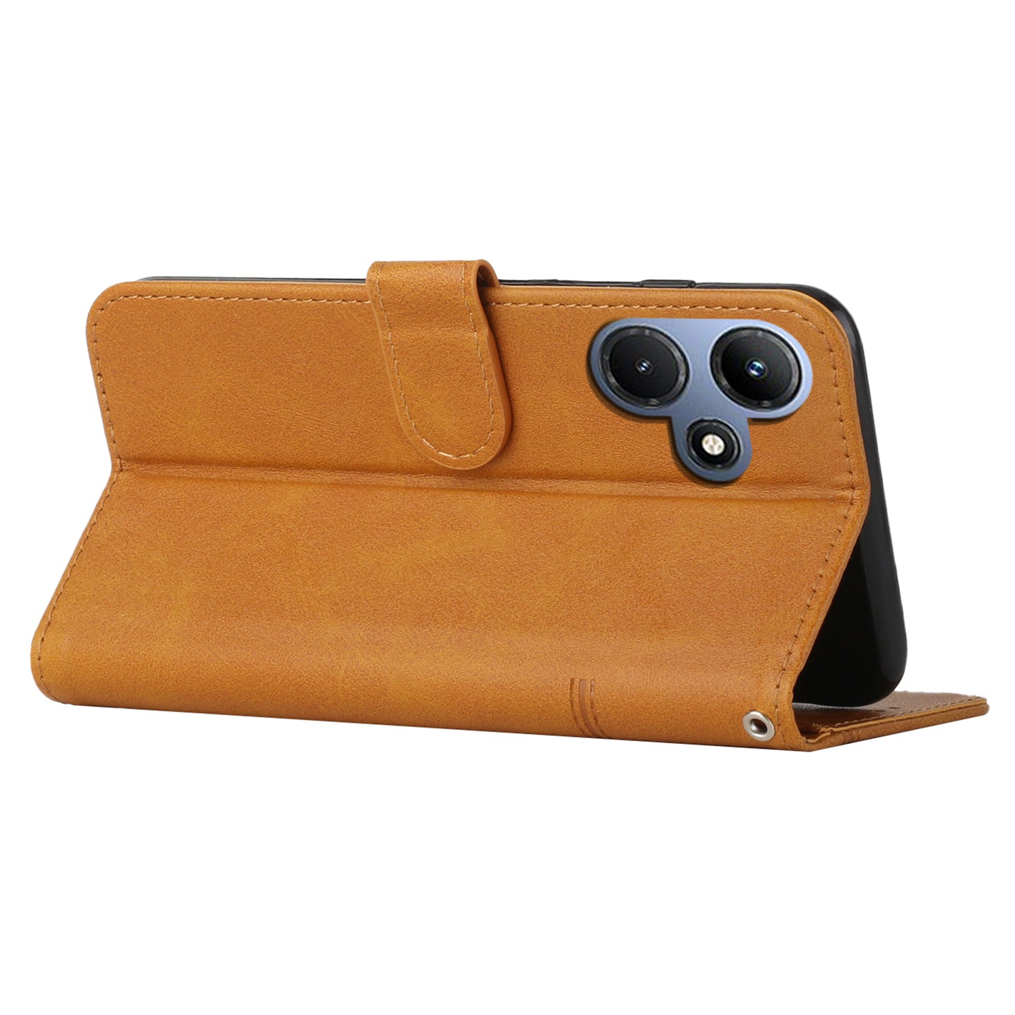 For Infinix Hot 30i Wallet Stand Phone Case Shockproof PU Leather Cell Phone Cover