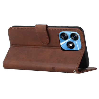 For Tecno Spark 10 4G Wallet Stand Folio Flip Phone Case PU Leather Cell Phone Cover