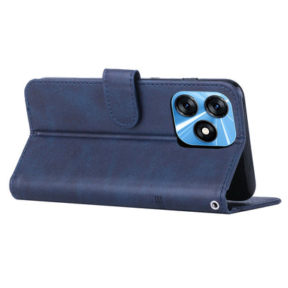 For Tecno Spark 10 4G Wallet Stand Folio Flip Phone Case PU Leather Cell Phone Cover