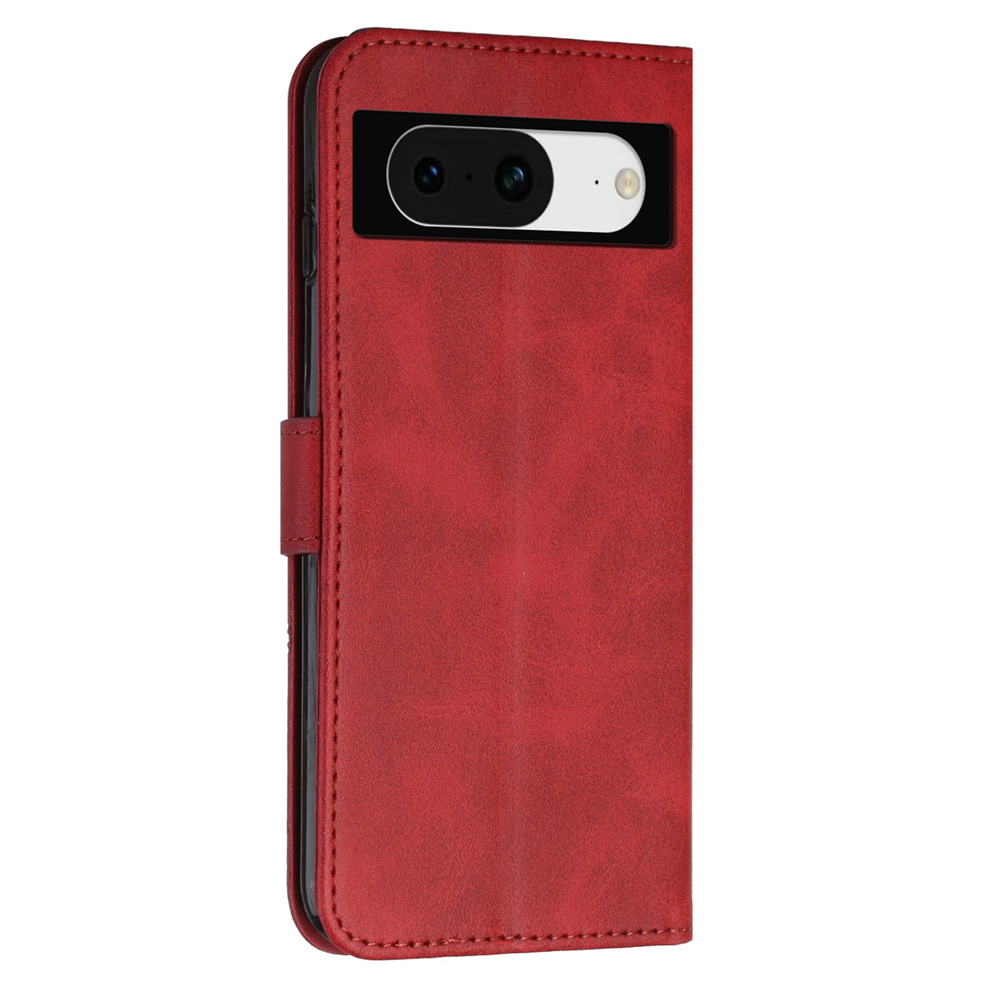 For Google Pixel 8 Wallet Stand Folio Flip Phone Case PU Leather Cell Phone Drop-proof Cover