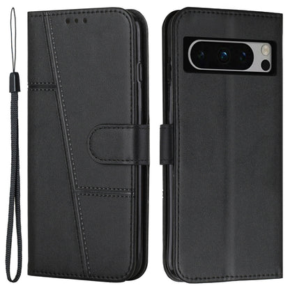 Phone Case for Google Pixel 8 Pro Wallet Stand Folio Flip PU Leather Cell Phone Drop-proof Cover