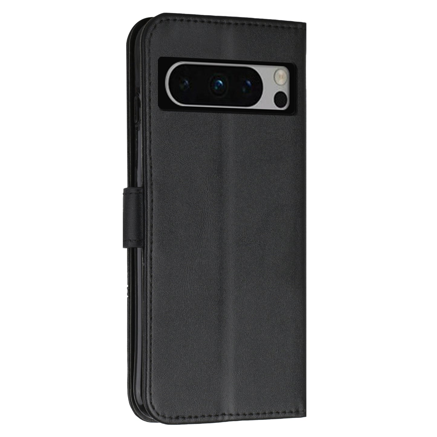 Phone Case for Google Pixel 8 Pro Wallet Stand Folio Flip PU Leather Cell Phone Drop-proof Cover