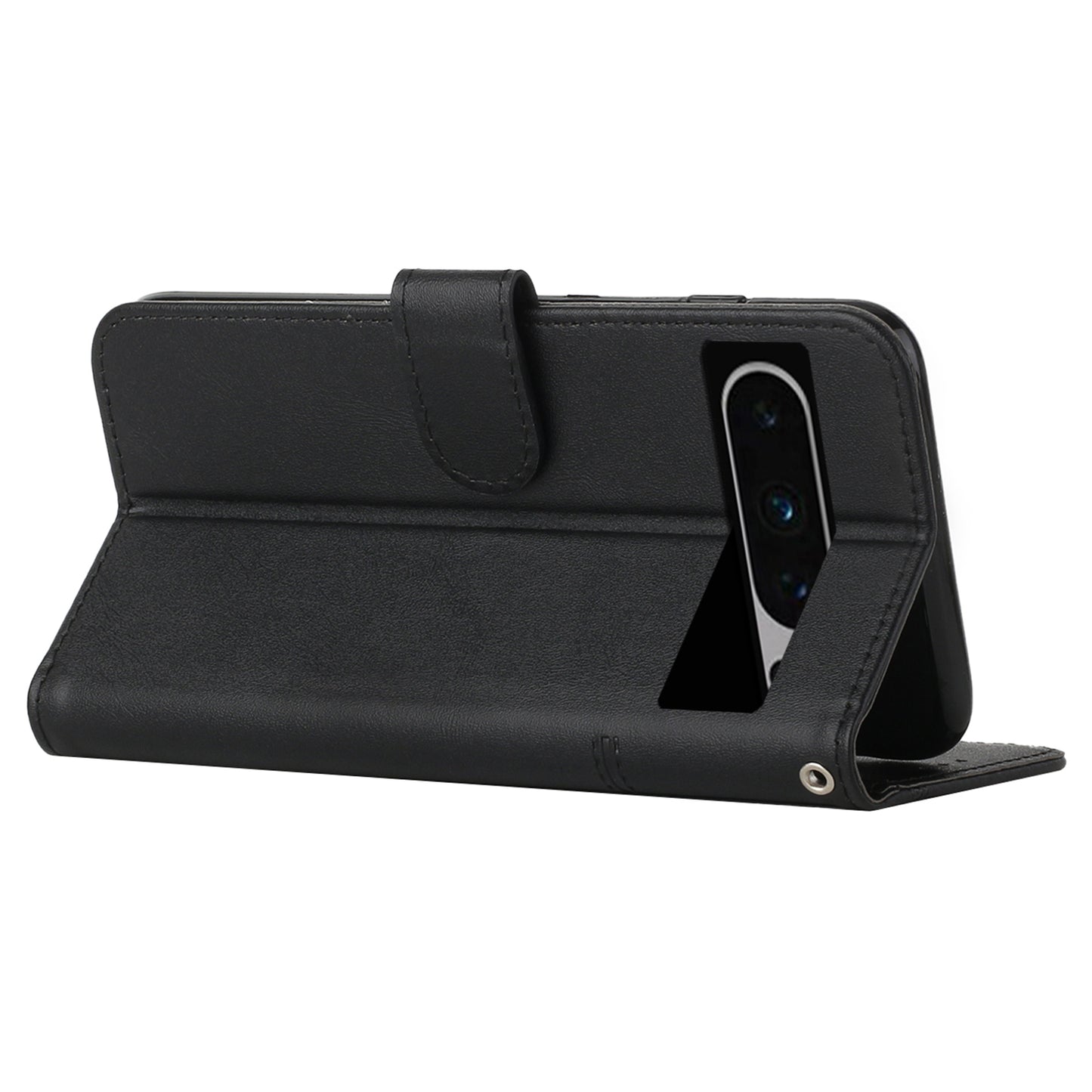 Phone Case for Google Pixel 8 Pro Wallet Stand Folio Flip PU Leather Cell Phone Drop-proof Cover