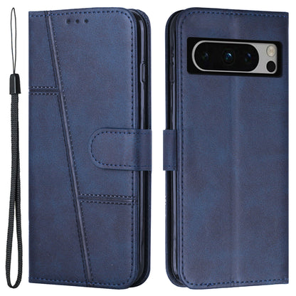 Phone Case for Google Pixel 8 Pro Wallet Stand Folio Flip PU Leather Cell Phone Drop-proof Cover