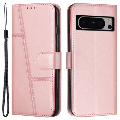 Phone Case for Google Pixel 8 Pro Wallet Stand Folio Flip PU Leather Cell Phone Drop-proof Cover