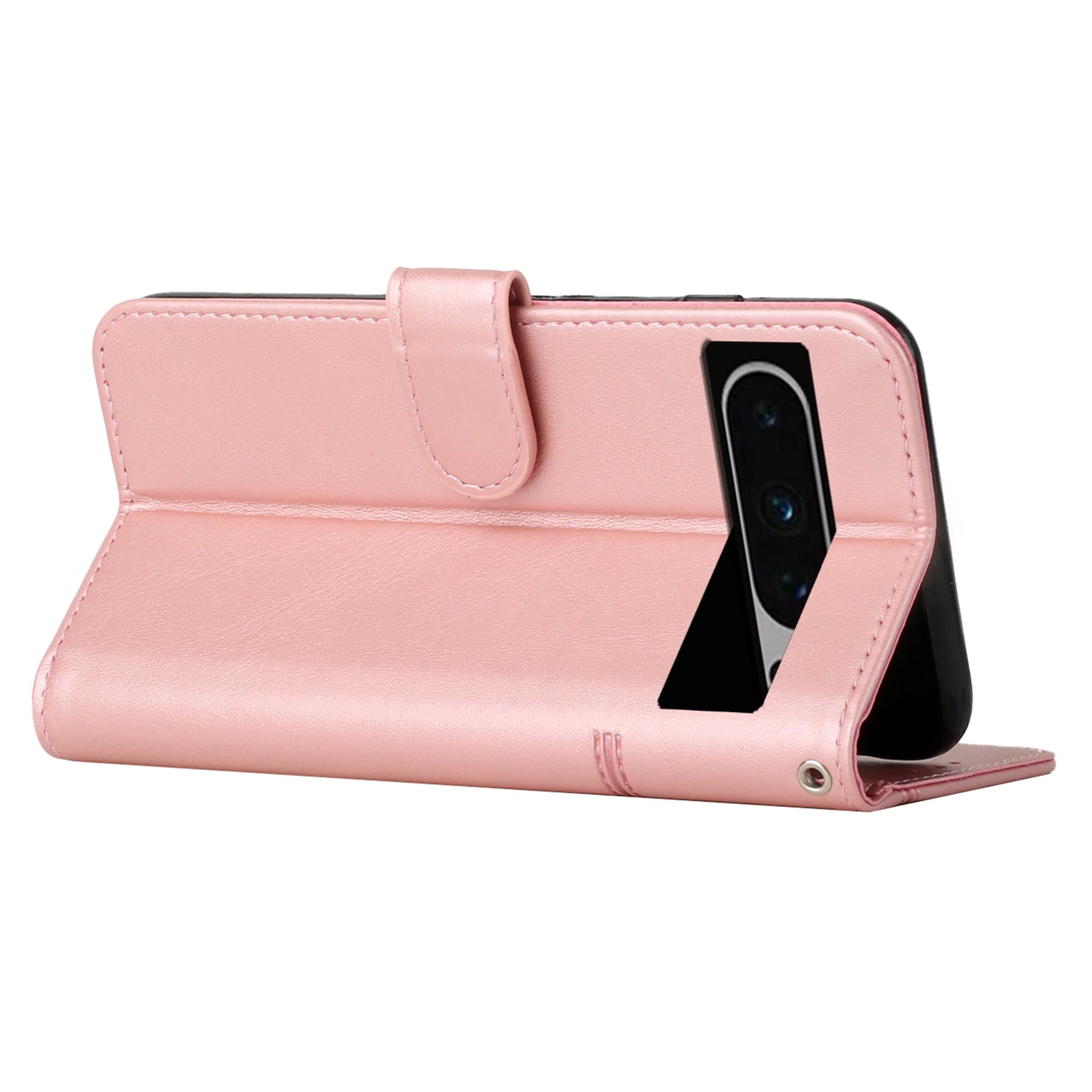 Phone Case for Google Pixel 8 Pro Wallet Stand Folio Flip PU Leather Cell Phone Drop-proof Cover