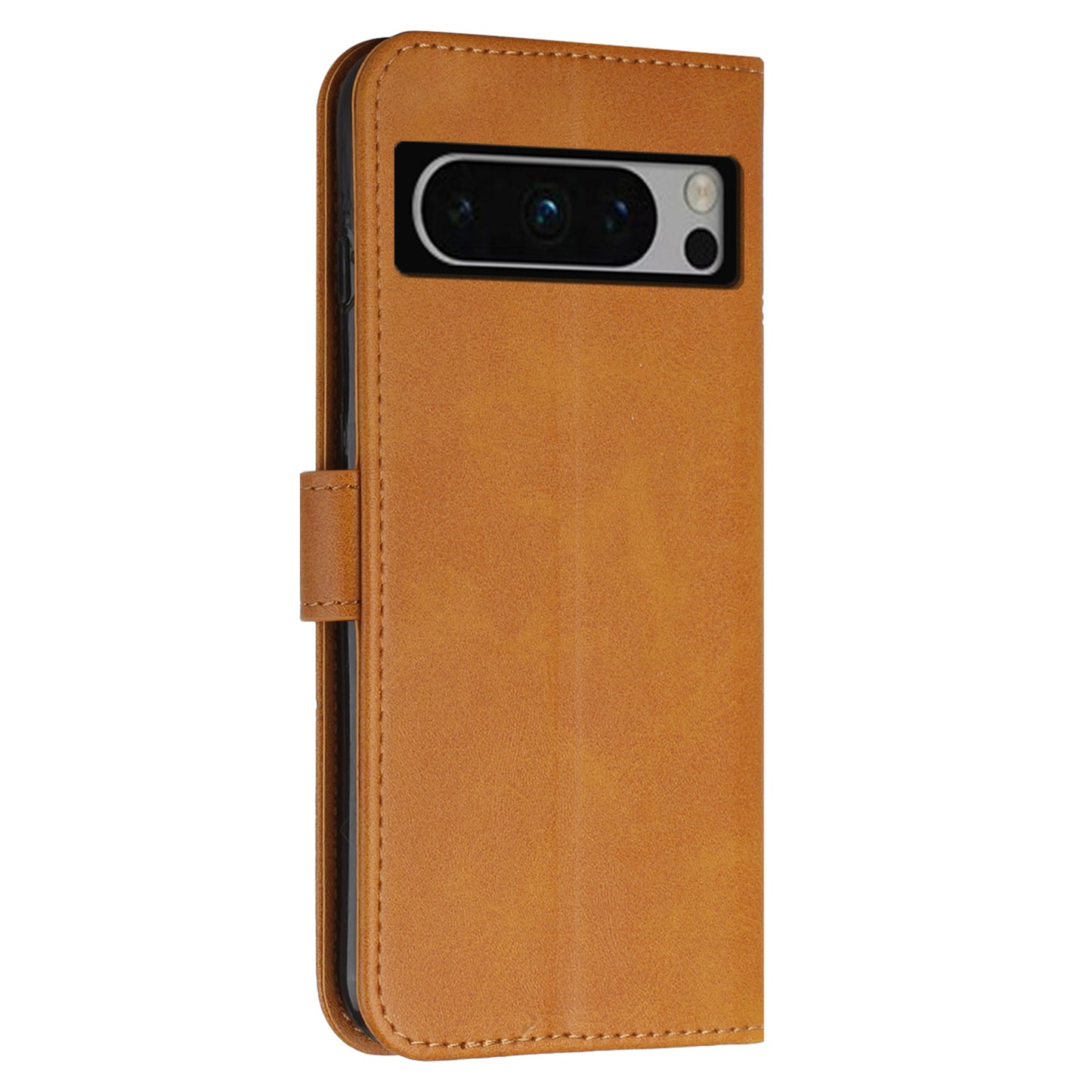 Phone Case for Google Pixel 8 Pro Wallet Stand Folio Flip PU Leather Cell Phone Drop-proof Cover