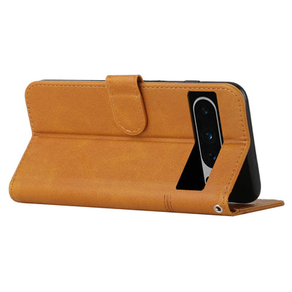 Phone Case for Google Pixel 8 Pro Wallet Stand Folio Flip PU Leather Cell Phone Drop-proof Cover