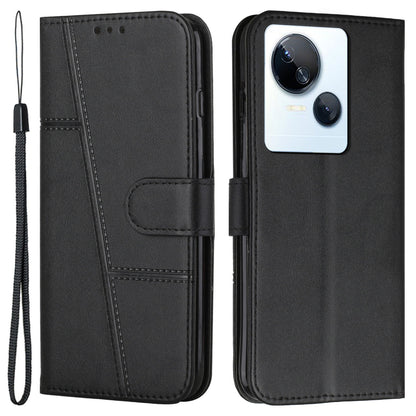 Phone Case for Tecno Spark 10 5G Drop-proof Wallet Stand Folio Flip PU Leather Cell Phone Cover