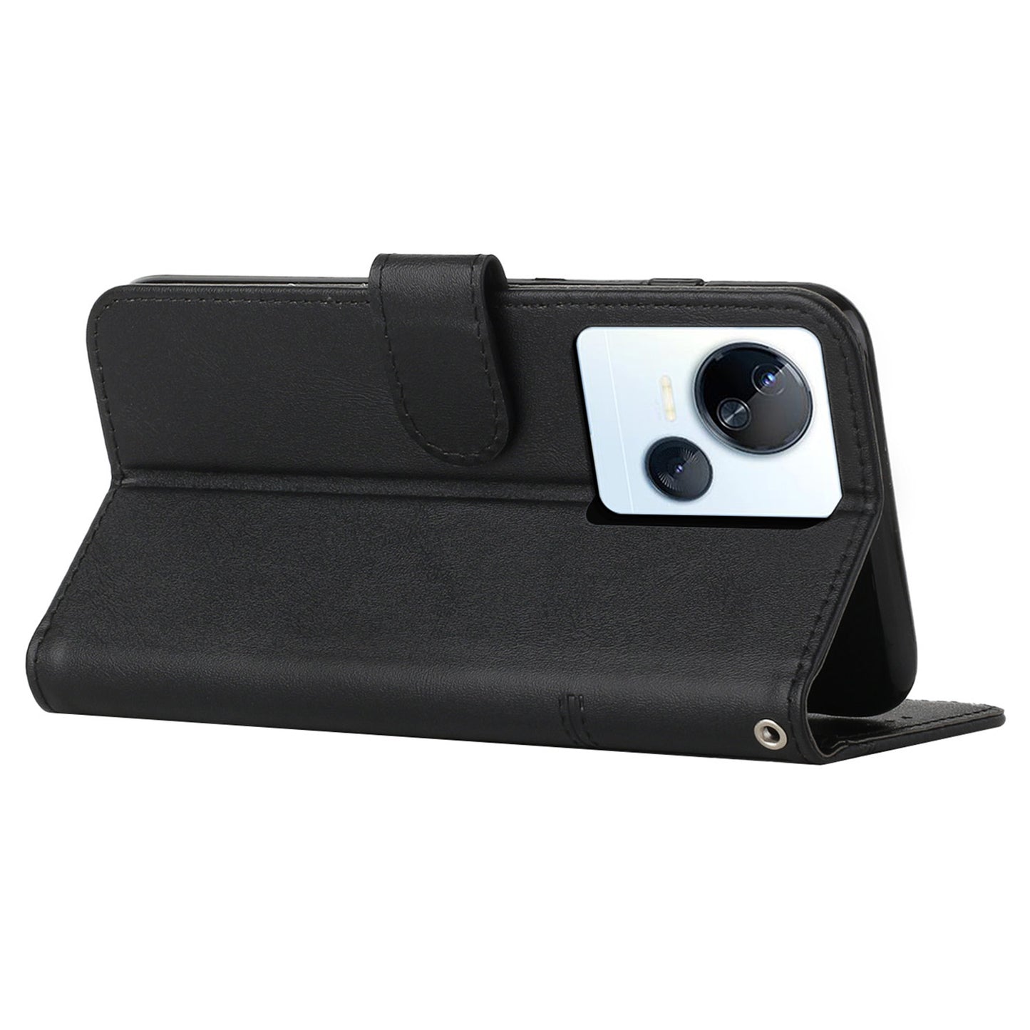 Phone Case for Tecno Spark 10 5G Drop-proof Wallet Stand Folio Flip PU Leather Cell Phone Cover