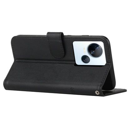 Phone Case for Tecno Spark 10 5G Drop-proof Wallet Stand Folio Flip PU Leather Cell Phone Cover