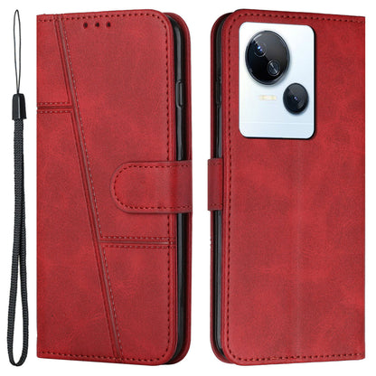 Phone Case for Tecno Spark 10 5G Drop-proof Wallet Stand Folio Flip PU Leather Cell Phone Cover